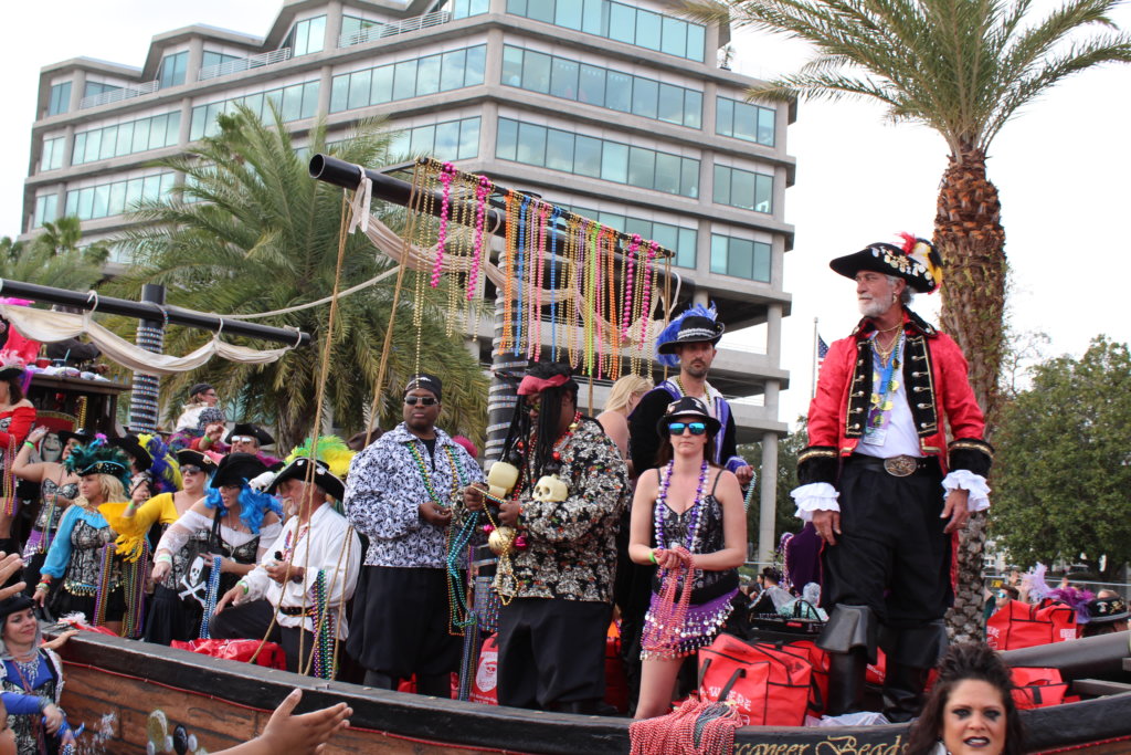 Check out the beads on this tree at Mardi Gras!!, Craig